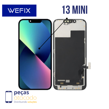 S-0941 FRONTAL IPHONE 13 MINI PRETO INCELL WEFIX
