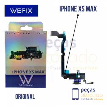 FLEX CONECTOR DE CARGA IPHONE XS MAX (A1921) WEFIX ORIGINAL