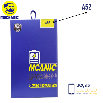 BA-0232 BATERIA MECHANIC SAMSUNG A52 (SM-A528) A52S (SM-A525M) S20FE (SM-G780F) (EB-BG781ABY) ( 1 ANO DE GARANTIA)