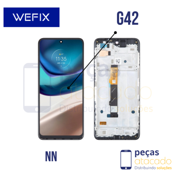 S-1279 FRONTAL MOTOROLA MOTO G42 (XT-2233) COM ARO NN INCELL