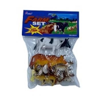 BRINQ KIT ANIMAIS FAZENDA CPO 01572
