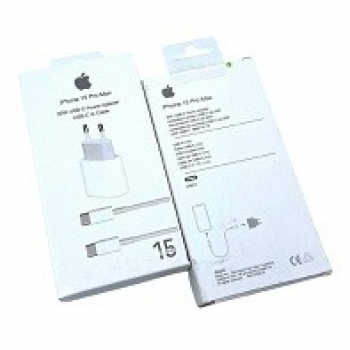 CARREGADOR IPHONE 15 PRO MAX 20W