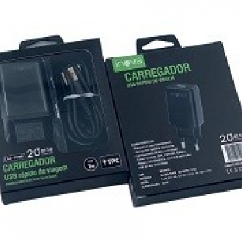 CARREGADOR INOVA TIP-C 20W CAR-2176D