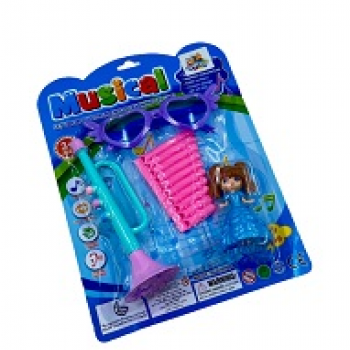 BRINQ BONECA COM INSTRUMENTO MUSICAL TK-AB4316