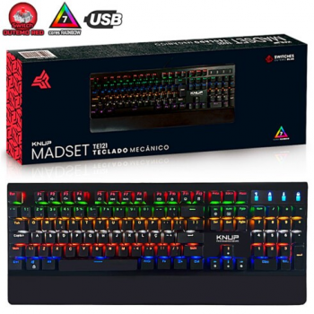 TECLADO KNUP GAMER MECANICO KP-TE121