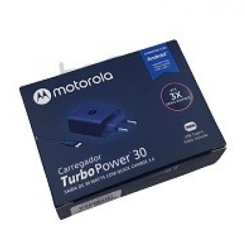 CARREGADOR MOTOROLA TURBO 30W TIP-C