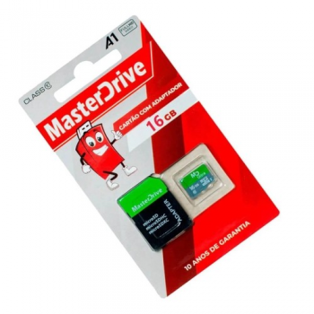 CARTÃO DE MEMORIA MASTER DRIVE 16GB CLASS 10