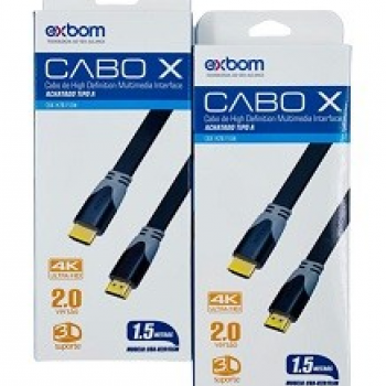 CABO HDMI EXBOM 1.5M ACHATADO