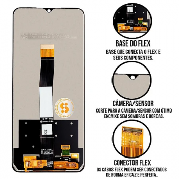 FRONTAL XIAOMI REDMI 10C S/ARO (IMPORTADA)