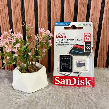 CARTÃO DE MEMORIA SANDISK  64GB