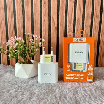 FONTE KAIDI TURBO 18W USB KD-111