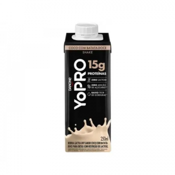 Bebida 15g Yopro lactea Batata doce 250ml
