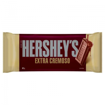 Barra chocolate Hersheys extra cremoso 82g