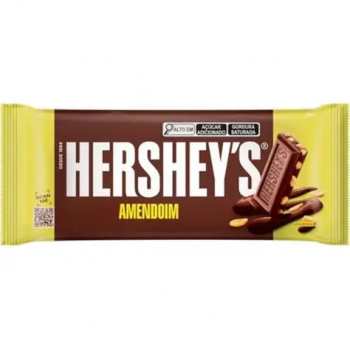 Barra chocolate Hersheys Amendoim 82g