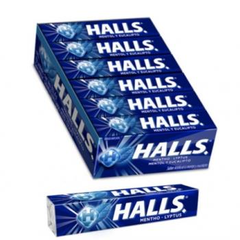 Drops Halls Mentol 28g