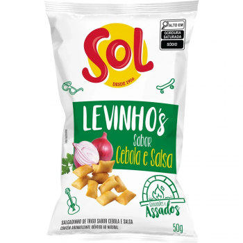 Biscoito Sol Levinhos 50g Cebola e Salsa