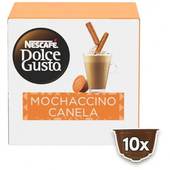 Café Nescafé Dolce Gusto capsula Mochaccino Canela Cafe Cacau Canela