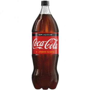 Refrigerante Coca-Cola 2500ml PET zero