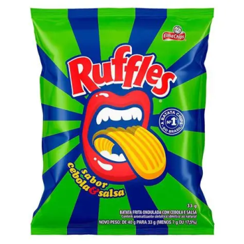 Batata Frita Ruffles Cebola e Salsa