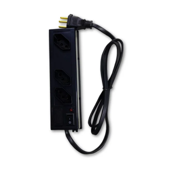 Extensão Elétrica 3 tomadas 1,5m Jetcom