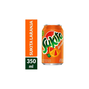 Refrigerante Sukita laranja 350ml lata