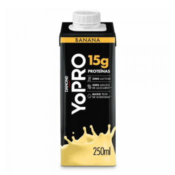 Bebida 15g Yopro lactea Banana 250ml