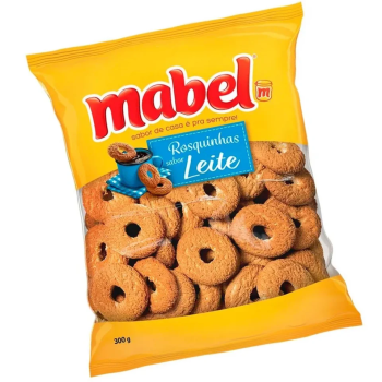 Biscoito rosquinhas Leite mabel 300g