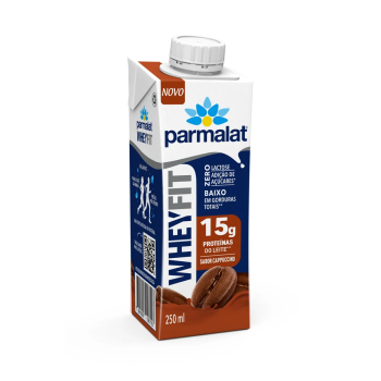 Bebida 15g WheyFit  Cappuccino 250ml Parmalat