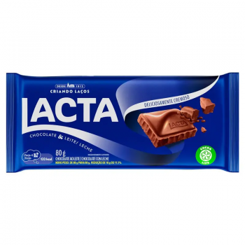 Lacta Chocolate Leite 80g