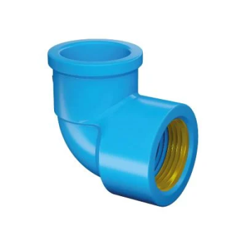 Joelho 90º Soldavel PVC azul 20mm Fortlev com bucha 1/2