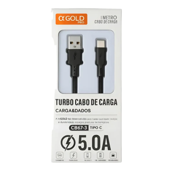 Cabo Tipo C CB67-3 Gold pro 100cm