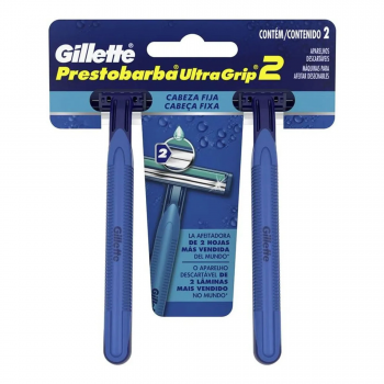 Barbeador Gillette Prestobarba Ultragrip 2
