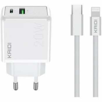 Carregador parede Kaidi CQ-1501CL IOS 20W