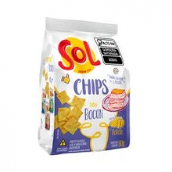Snack Chips bacon SOL 60g biscoito