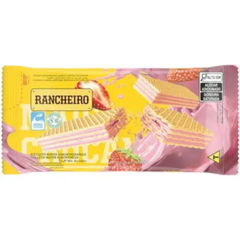 Wafer Morango Rancheiro Zero Lactose 78g