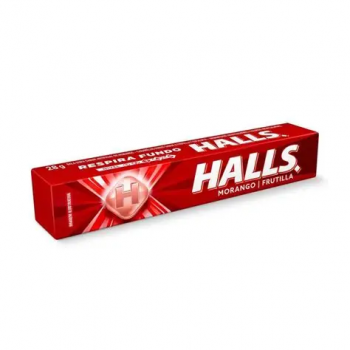 Drops Halls Morango 28g