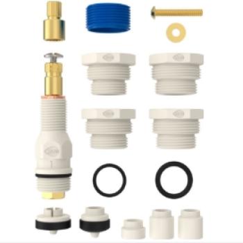 Salva registro 9em1 sem acabamento Blukit Kit Facil 061403-212