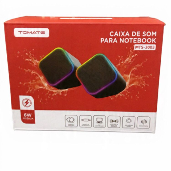 Caixa de som PC 6w MTS-3003 Tomate
