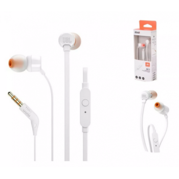 Fone fio Celular JBL Tune 110 branco