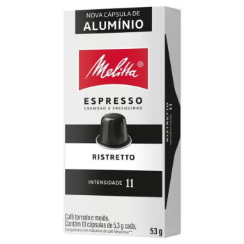 Café Melitta capsula Ristretto Intensidade 11