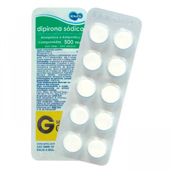 Dipirona monoidratada 500mg