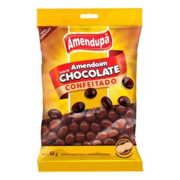 Amendoim confeitado chocolate 30g Amendupa