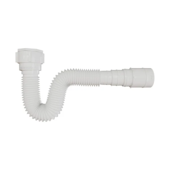 Sifão sanfonado branco Fortlev 66cm