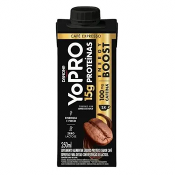 Bebida 15g Yopro Boost Cafeina 250ml