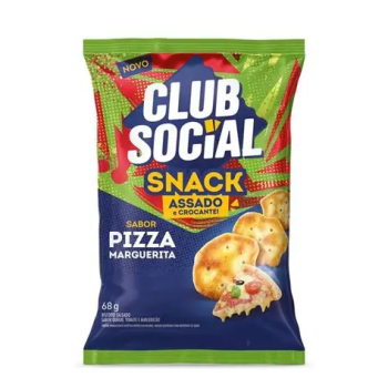 Biscoito Club Social Pizza 68g Snacks