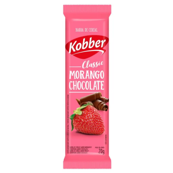 Barra de cereal Kobber Morango chocolate 33,10%