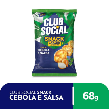 Biscoito Club Social Cebola e Salsa 68g Snacks
