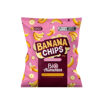 Banana Chips Agridoce 20g