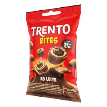 Wafer Trento ao leite Bites 40g