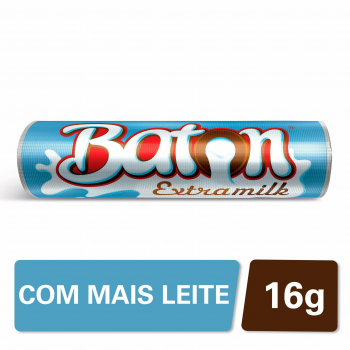 Doce Baton extramilk 16g garoto